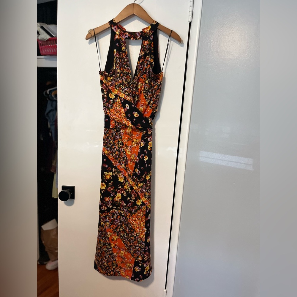 Xs Ava & Aiden high neck midi maxi dress